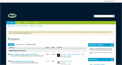 Desktop Screenshot of forum.walterfootball.com